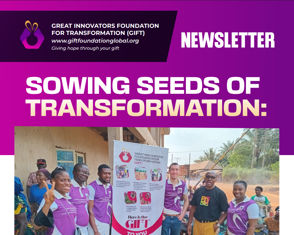 Sowing seeds of Transformation cover